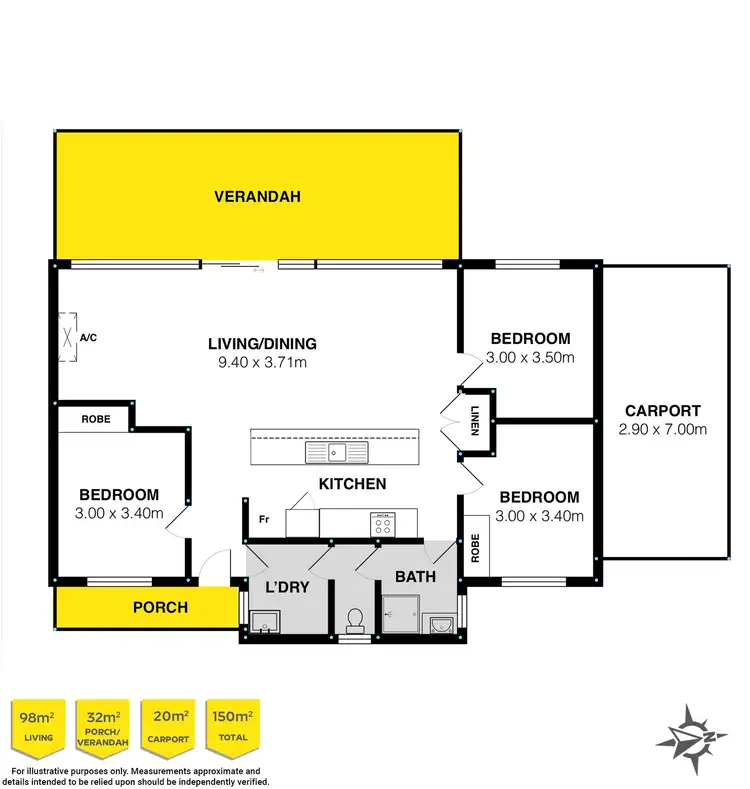 Floorplan of Homely house listing, 28 Bristow-Smith Avenue, Goolwa South SA 5214