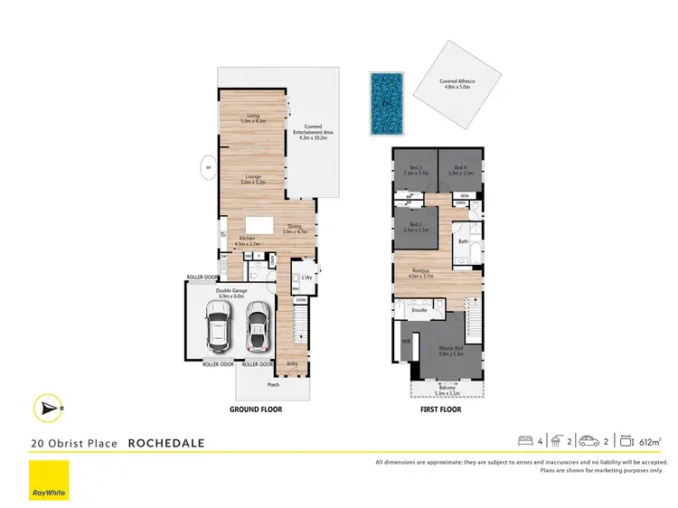Floorplan of Homely house listing, 20 Obrist Place, Rochedale QLD 4123