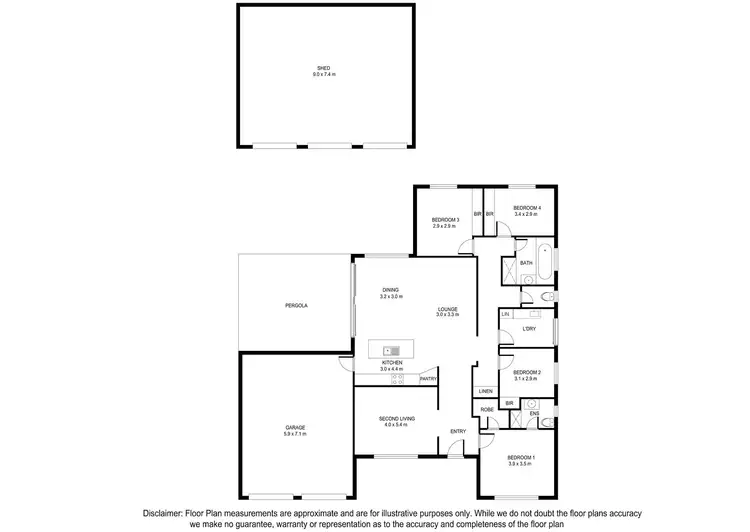Floorplan of Homely house listing, 3 Aramanta Drive, Mount Gambier SA 5290