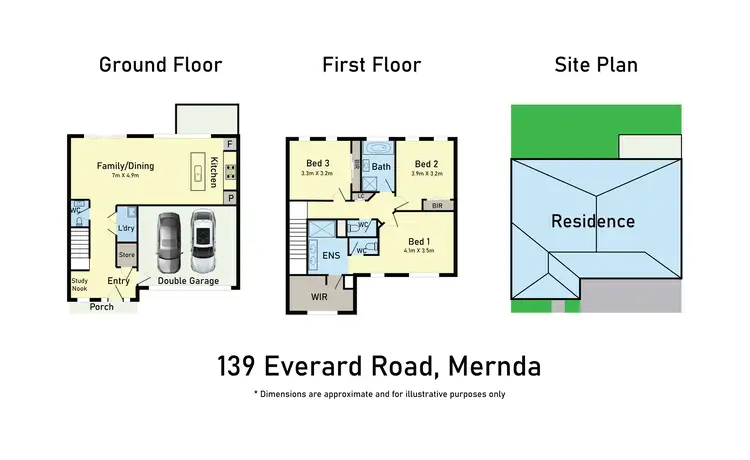 Floorplan of Homely house listing, 139 Everard Road, Mernda VIC 3754