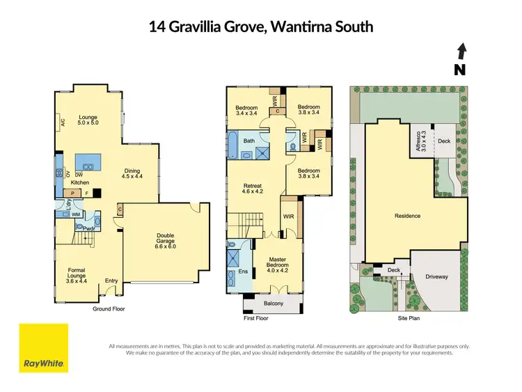 Floorplan of Homely house listing, 14 Gravillia Grove, Wantirna South VIC 3152