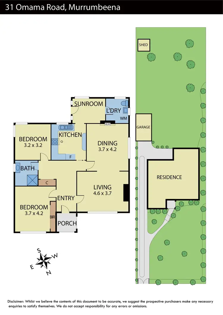 Floorplan of Homely house listing, 31 Omama Road, Murrumbeena VIC 3163
