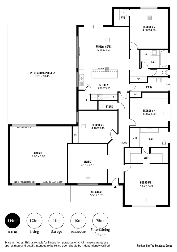 Floorplan of Homely house listing, 28 Megan Circuit, Nairne SA 5252