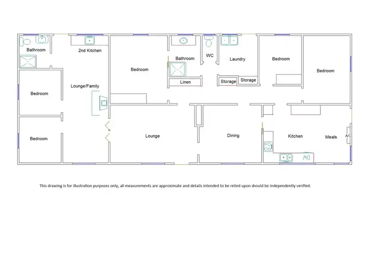 Floorplan of Homely house listing, 18 Bell Avenue, Tintinara SA 5266