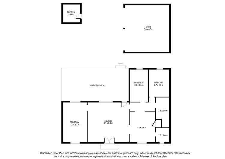 Floorplan of Homely house listing, Lot 17 Bennett Street, Kalangadoo SA 5278