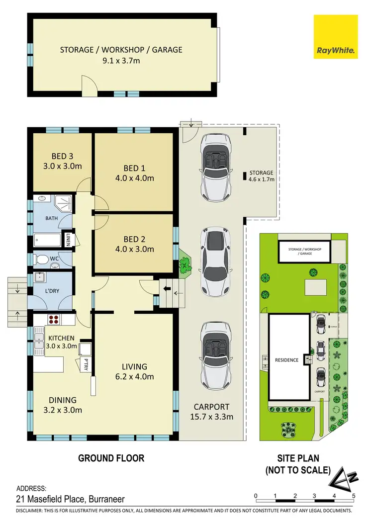 Floorplan of Homely house listing, 21 Masefield Place, Burraneer NSW 2230