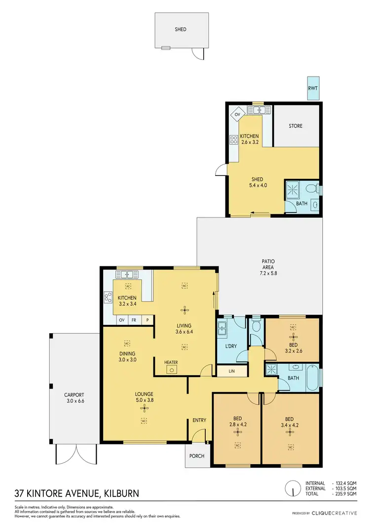 Floorplan of Homely house listing, 37 Kintore Avenue, Kilburn SA 5084