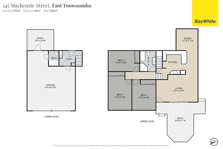 Floorplan of Homely house listing, 145 Mackenzie Street, East Toowoomba QLD 4350