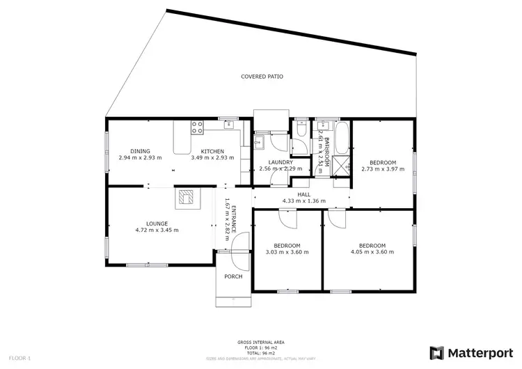 Floorplan of Homely house listing, 4 Harrison Crescent, Swan Hill VIC 3585