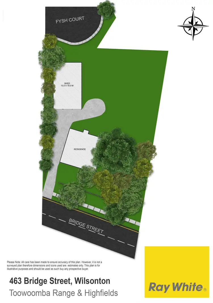 Floorplan of Homely house listing, 463 Bridge Street, Wilsonton QLD 4350