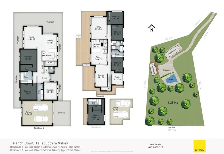 Floorplan of Homely house listing, 1 Ranch Court, Tallebudgera Valley QLD 4228