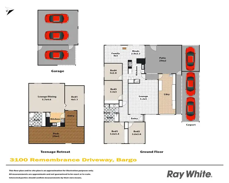 Floorplan of Homely house listing, 3100 Remembrance Driveway, Bargo NSW 2574