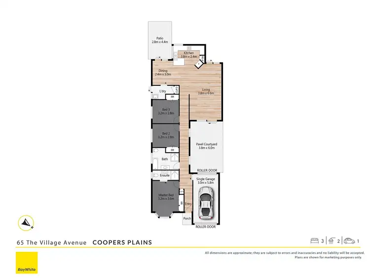 Floorplan of Homely house listing, 65 The Village Avenue, Coopers Plains QLD 4108