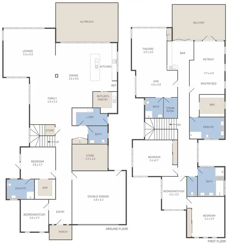 Floorplan of Homely house listing, 26 Starboard Way, Werribee South VIC 3030