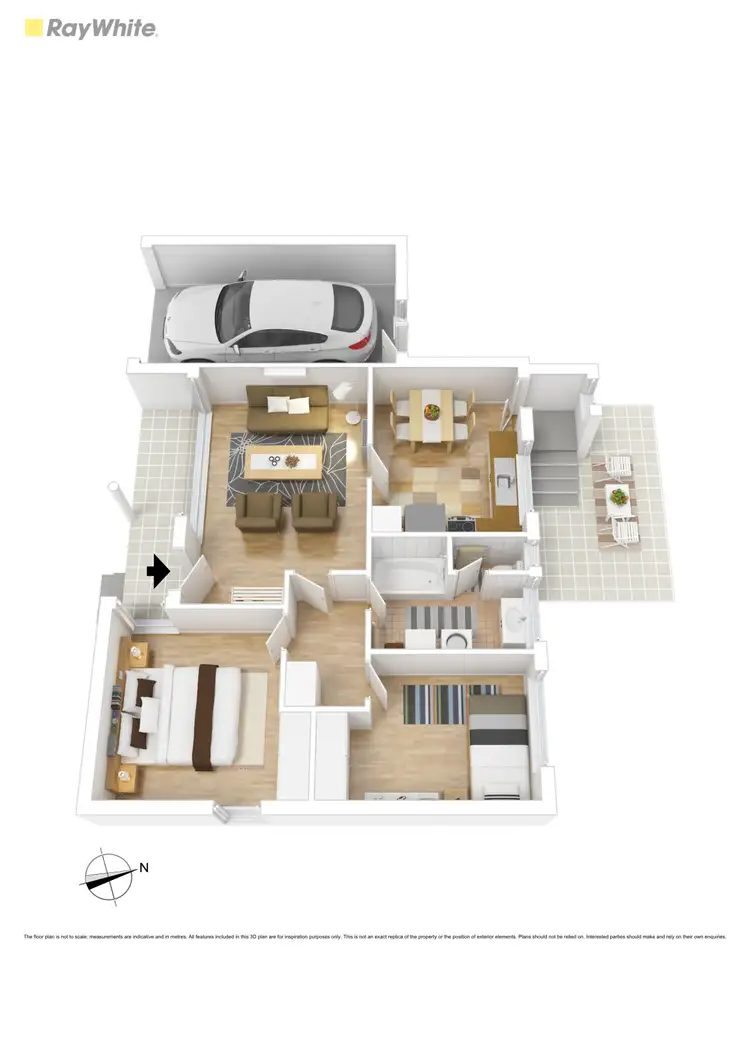 Floorplan of Homely unit listing, 5 Long Street, Frankston VIC 3199