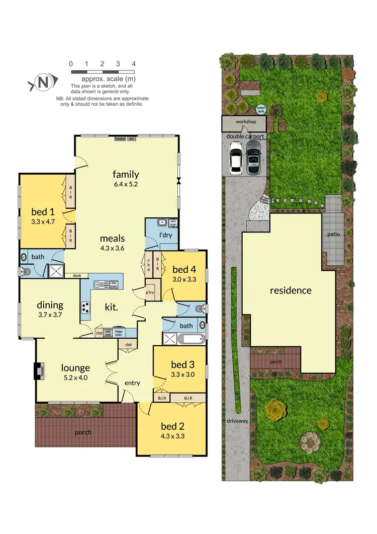 Floorplan of Homely house listing, 7 Dorgan Street, Mount Waverley VIC 3149