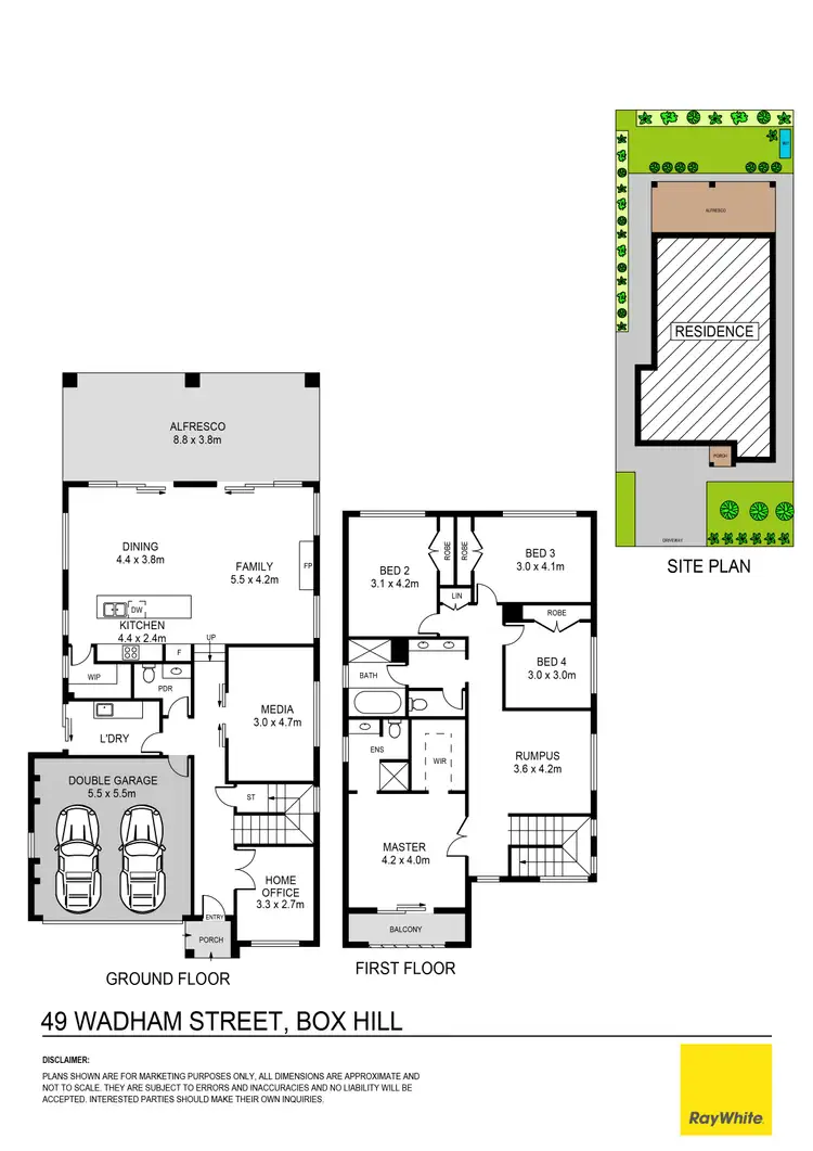 Floorplan of Homely house listing, 49 Wadham Street, Box Hill NSW 2765