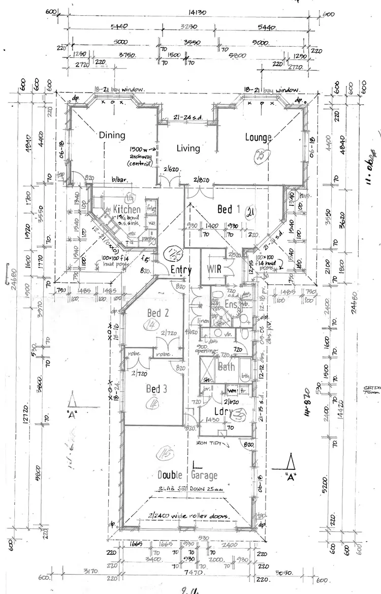Floorplan of Homely house listing, 83 Oleander Drive, Bongaree QLD 4507