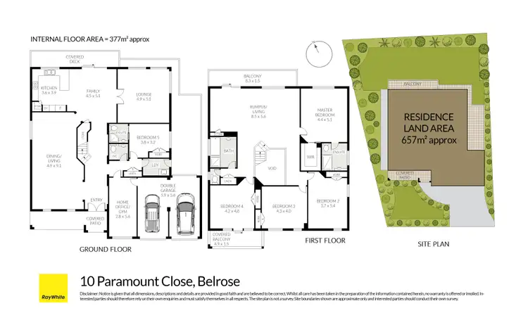 Floorplan of Homely house listing, 10 Paramount Close, Belrose NSW 2085