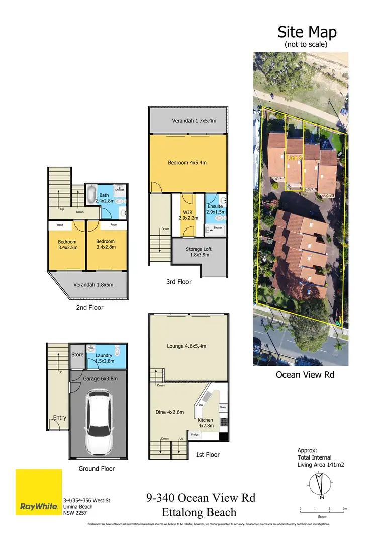 Floorplan of Homely house listing, 9/340 Ocean View Road, Ettalong Beach NSW 2257