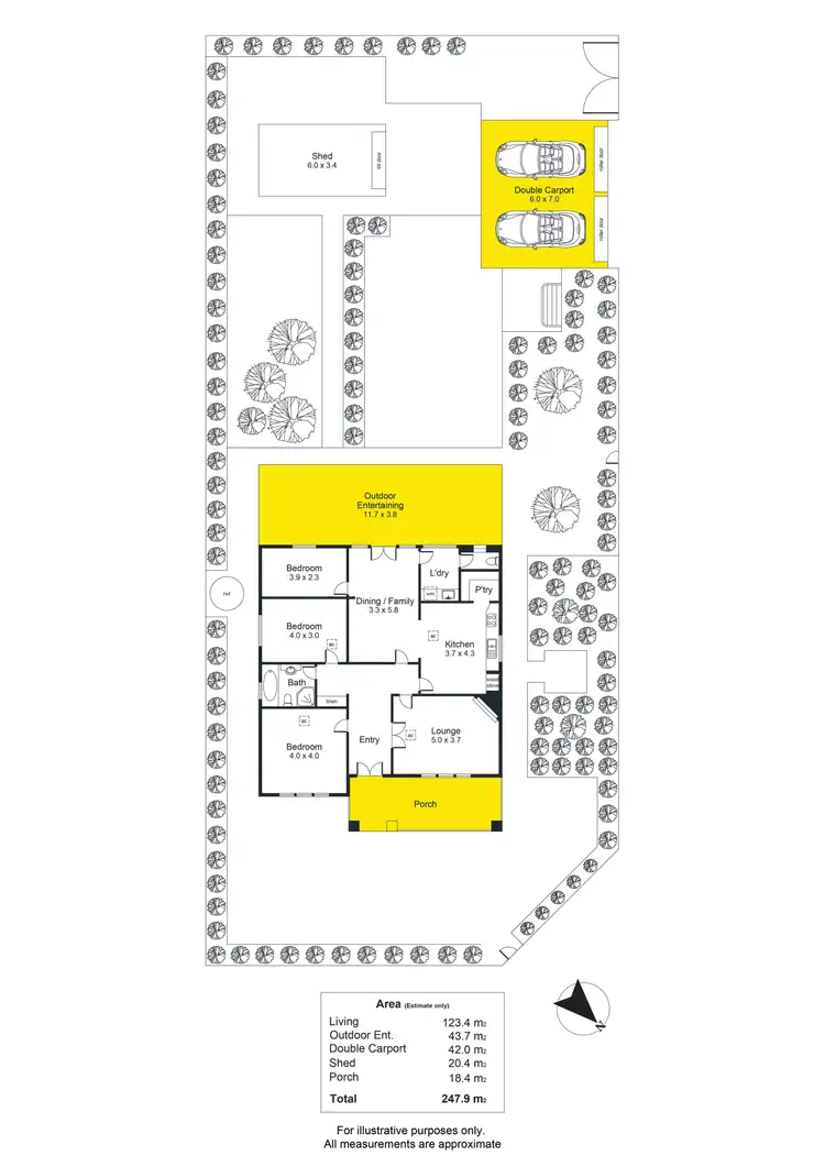 Floorplan of Homely house listing, 42 West Parkway, Colonel Light Gardens SA 5041