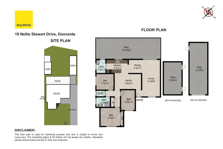 Floorplan of Homely house listing, 19 Nellie Stewart Drive, Doonside NSW 2767