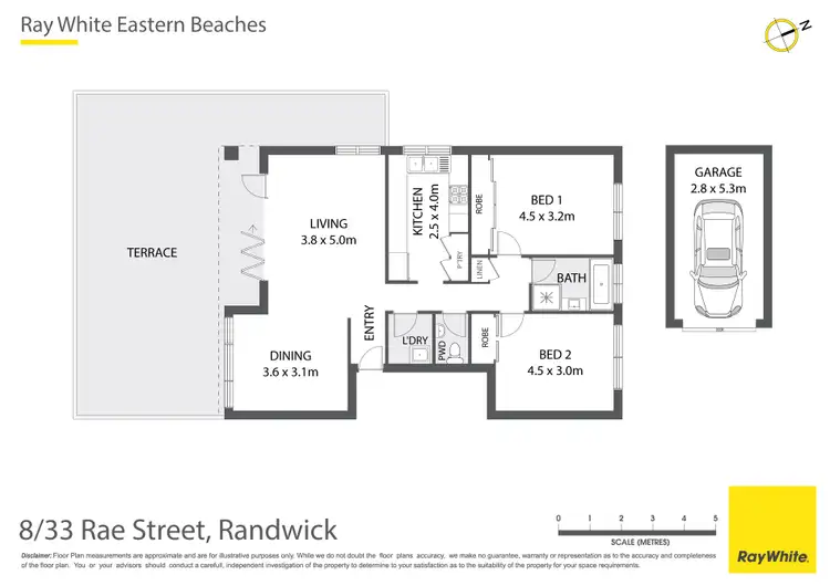 Floorplan of Homely apartment listing, 8/33 Rae Street, Randwick NSW 2031