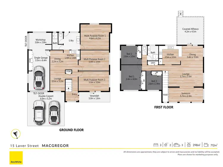 Floorplan of Homely house listing, 15 Laver Street, Macgregor QLD 4109