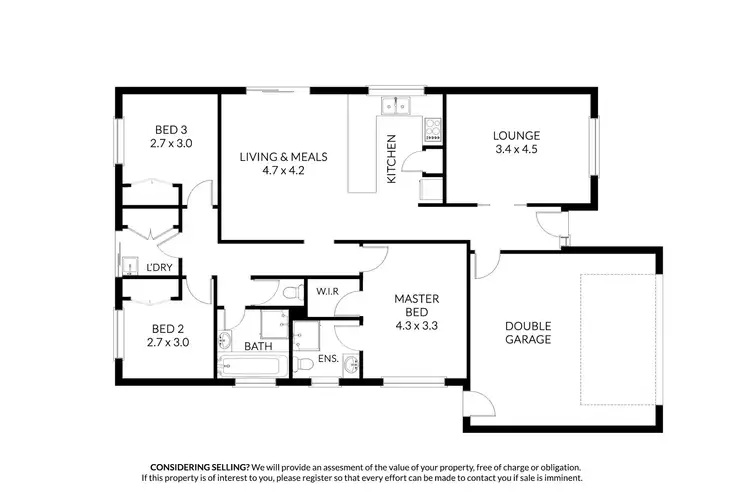 Floorplan of Homely house listing, 3 Third Mews, Maddingley VIC 3340