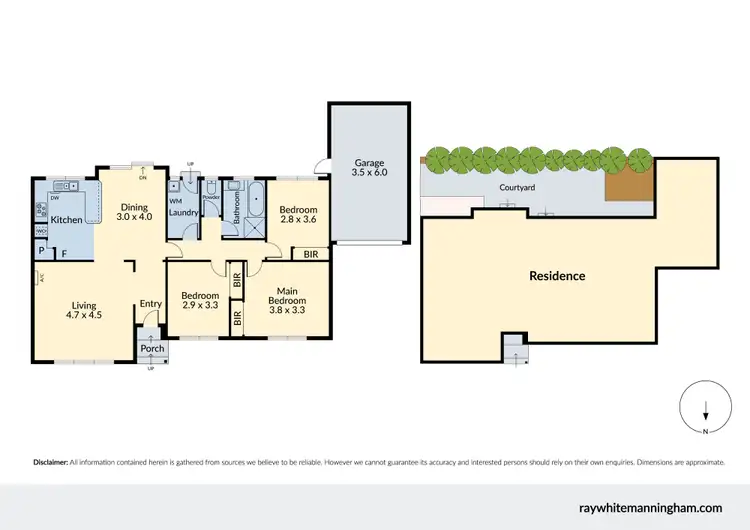 Floorplan of Homely unit listing, 3/239 Williamsons Road, Templestowe VIC 3106