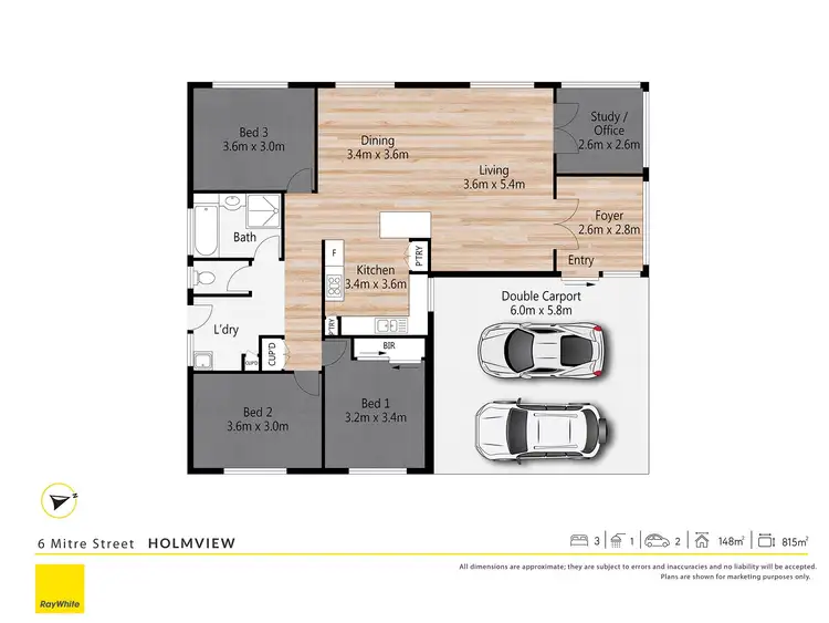 Floorplan of Homely house listing, 6 Mitre Street, Holmview QLD 4207