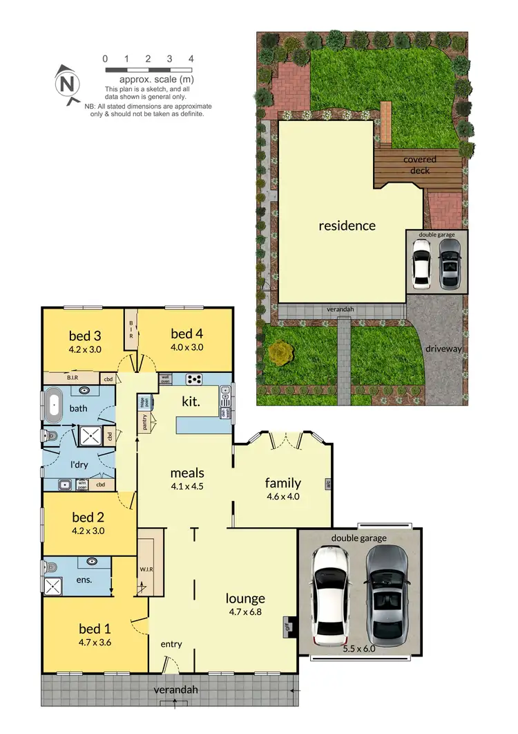 Floorplan of Homely house listing, 5 Bizley Street, Mount Waverley VIC 3149
