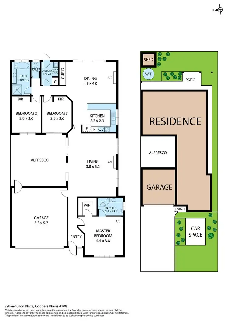 Floorplan of Homely house listing, 29 Ferguson Place, Coopers Plains QLD 4108