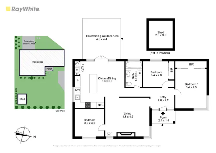Floorplan of Homely unit listing, 1/585 Warrigal Road, Bentleigh East VIC 3165