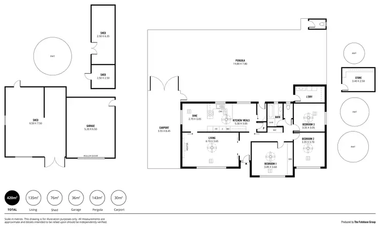 Floorplan of Homely house listing, 30-32 Ameroo Avenue, Milang SA 5256