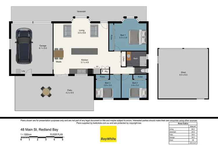 Floorplan of Homely house listing, 48 Main Street, Redland Bay QLD 4165