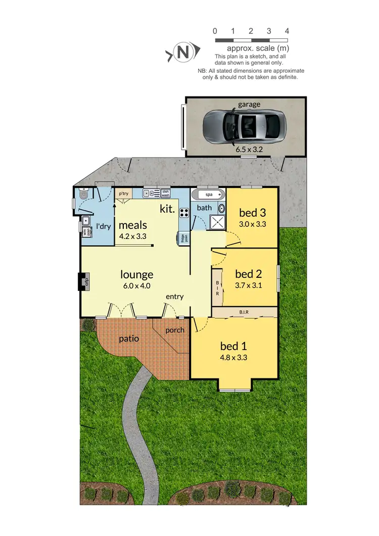 Floorplan of Homely unit listing, 1/3 Kuebler Street, Glen Waverley VIC 3150