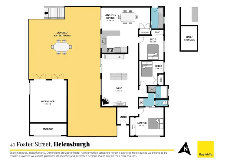 Floorplan of Homely house listing, 41 Foster Street, Helensburgh NSW 2508