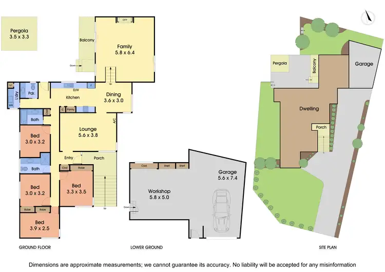 Floorplan of Homely house listing, 8 Leitch Street, Ferntree Gully VIC 3156