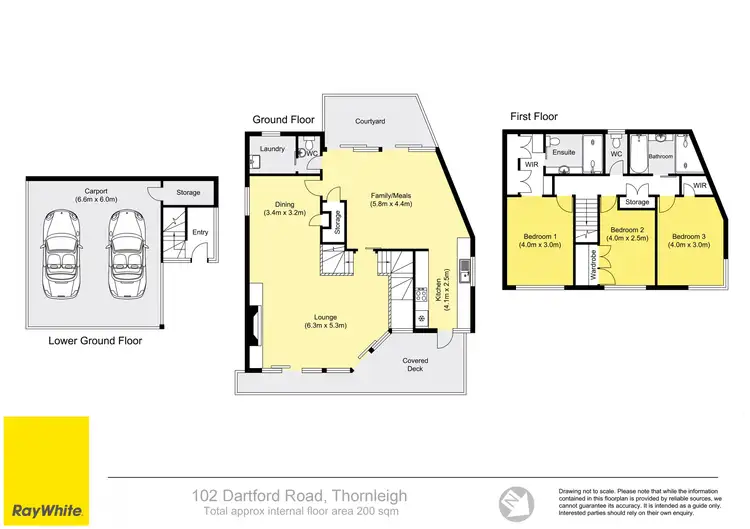 Floorplan of Homely house listing, 102 Dartford Road, Thornleigh NSW 2120