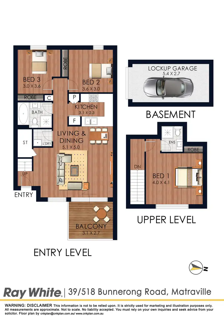 Floorplan of Homely apartment listing, 39/518-520 Bunnerong Road, Matraville NSW 2036