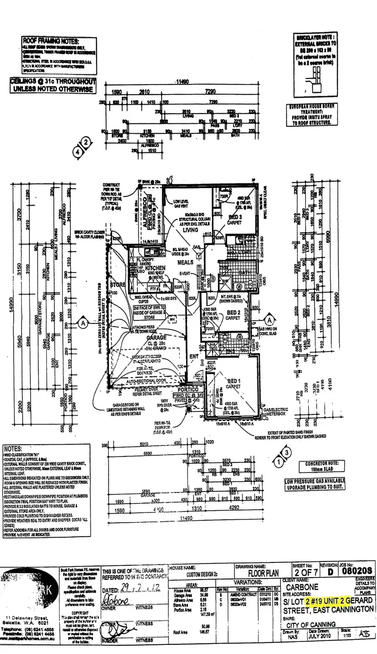 Floorplan of Homely house listing, 19 Gerard Street, East Cannington WA 6107