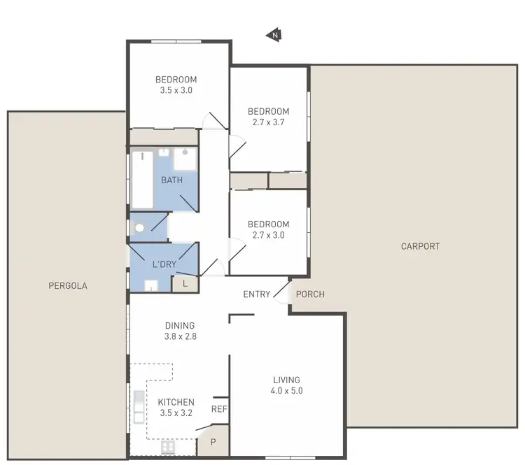 Floorplan of Homely house listing, 13 Grazier Court, Werribee VIC 3030