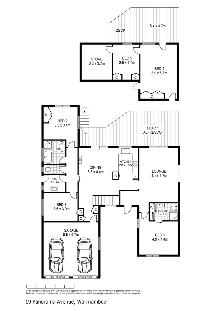 Floorplan of Homely house listing, 19 Panorama Avenue, Warrnambool VIC 3280