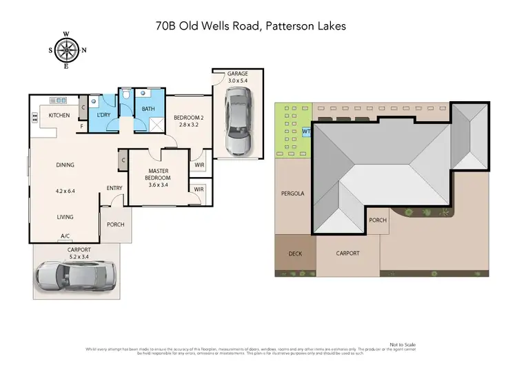 Floorplan of Homely house listing, 70B Old Wells Road, Patterson Lakes VIC 3197