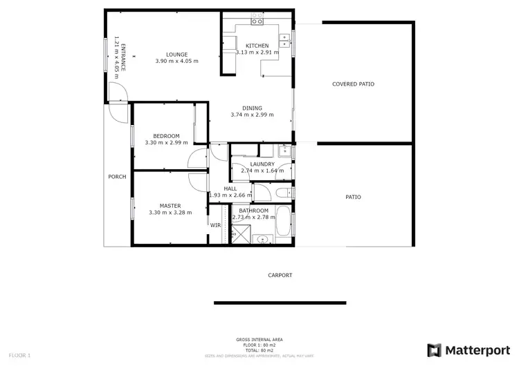 Floorplan of Homely house listing, 3/187-189 Murlong Street, Swan Hill VIC 3585