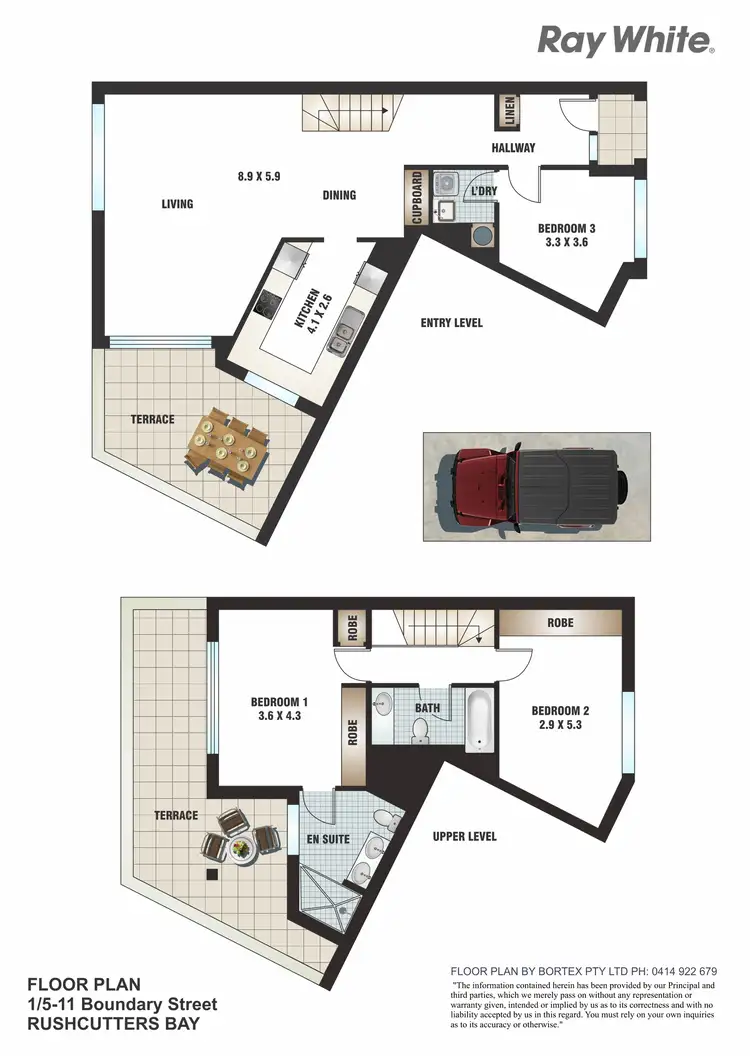 Floorplan of Homely apartment listing, 1/5-11 Boundary Street, Darlinghurst NSW 2010