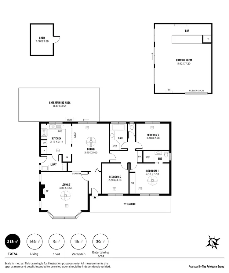 Floorplan of Homely house listing, 15 Sheoak Crescent, Aberfoyle Park SA 5159