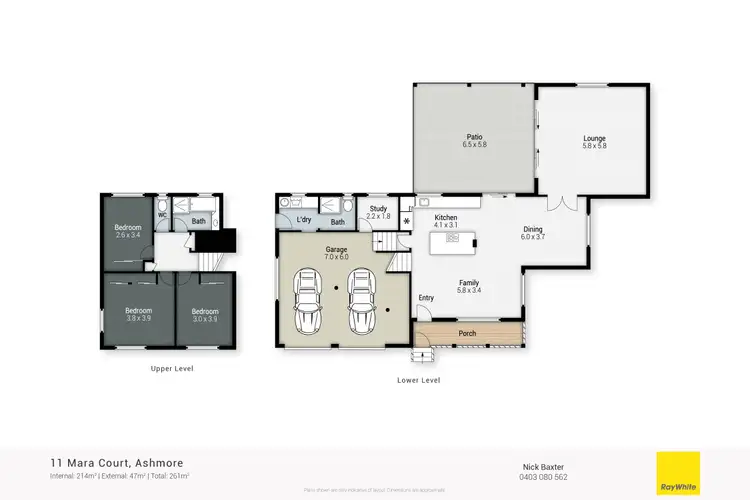 Floorplan of Homely house listing, 11 Mara Court, Ashmore QLD 4214