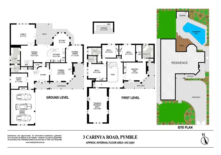 Floorplan of Homely house listing, 3 Carinya Road, Pymble NSW 2073